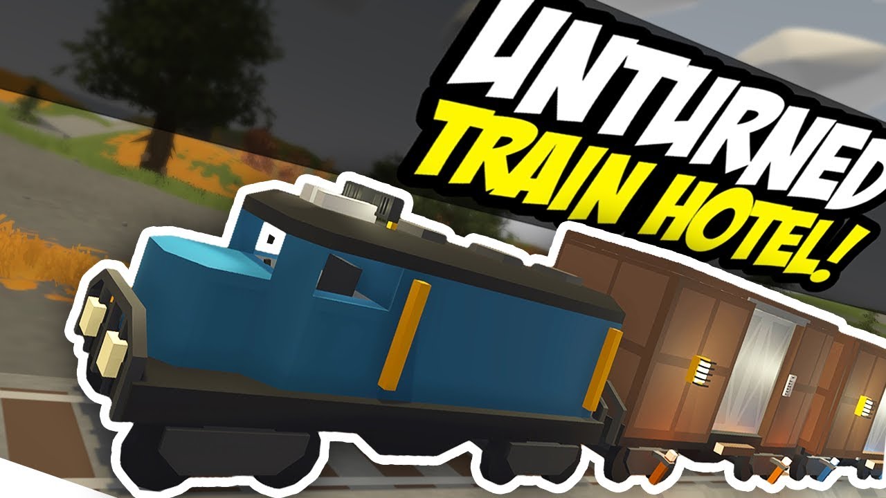 TRAIN HOTEL - Unturned Mobile Hotel | Three Rooms!
