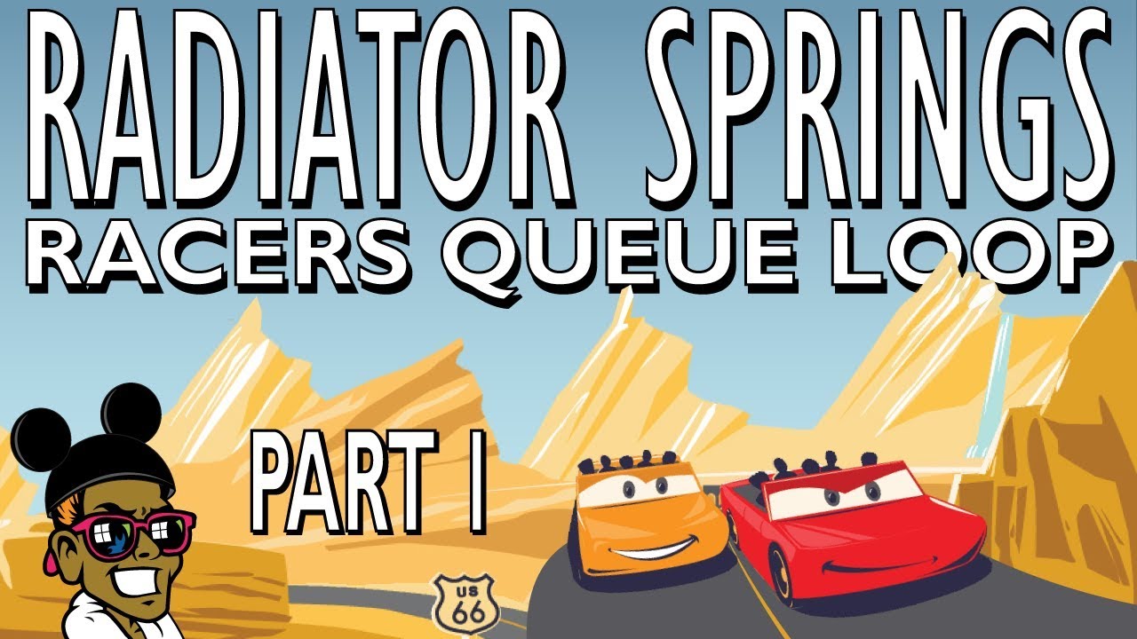 Radiator Springs Racers Queue Loop Music: Part 1