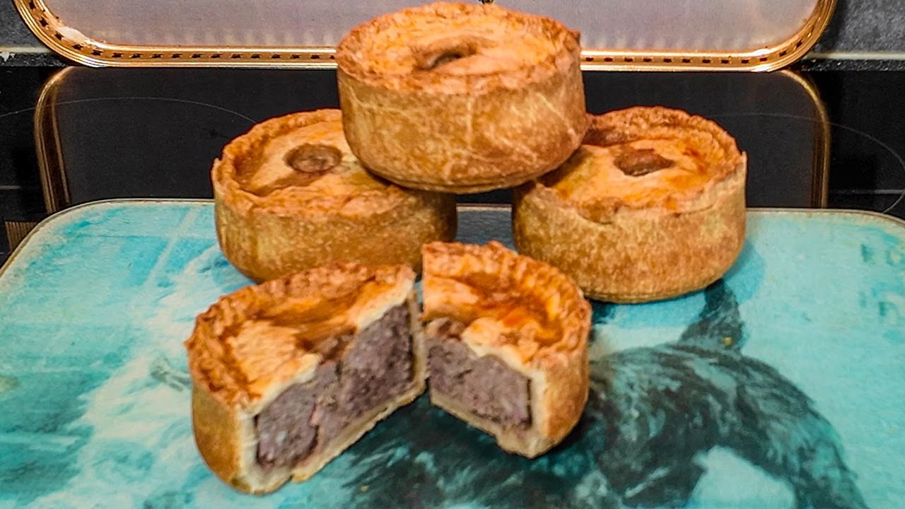 In the kitchen with Carl and the ninja air fryer 10-1 oven , Pork Pie.