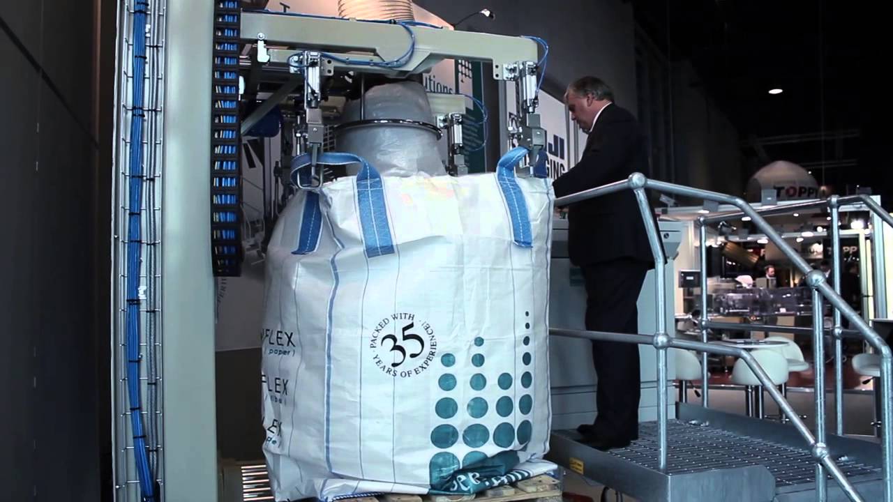 Big Bag Filling Innovation at Achema 2012 - Webster Griffin