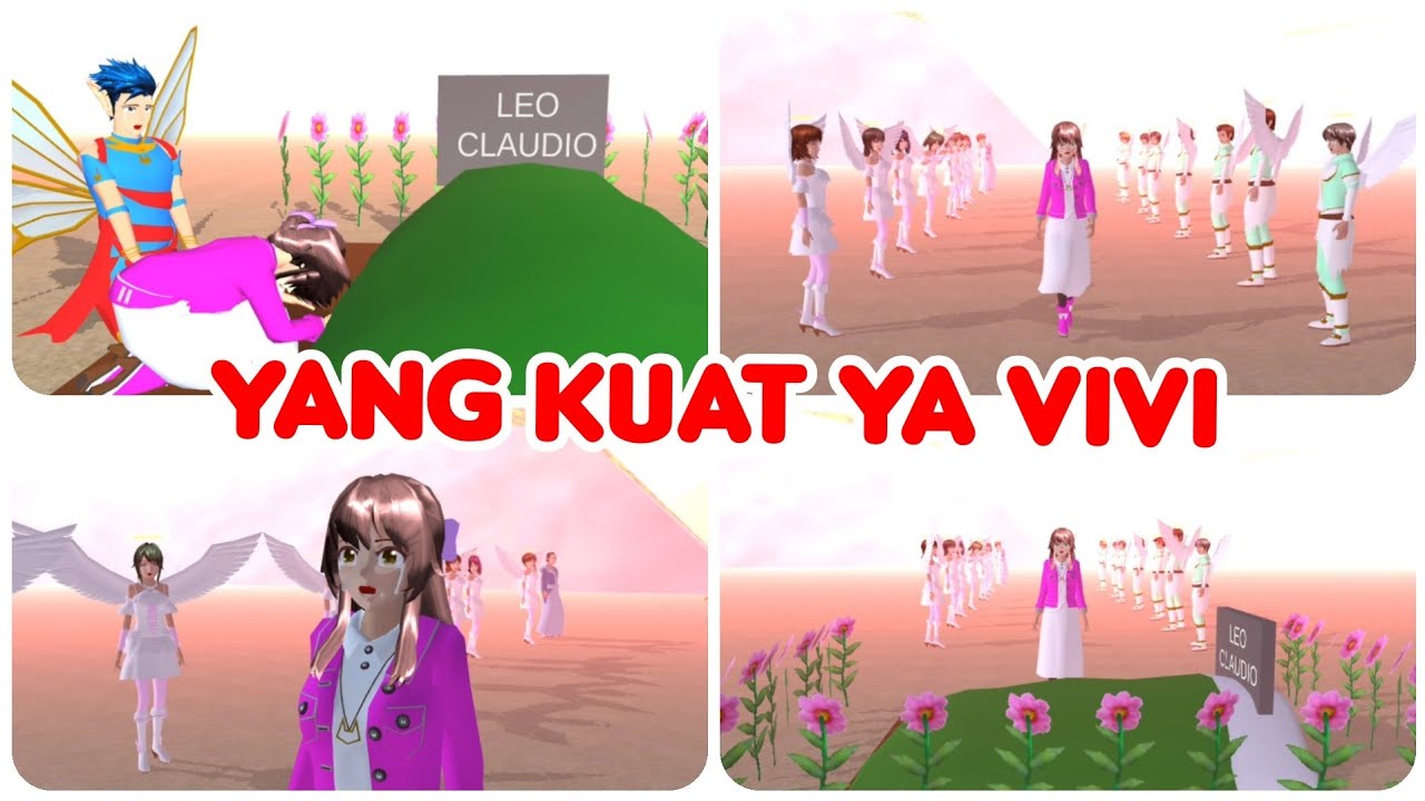 MALAIKAT TAK BERSAYAP | PART 9 ( KAMU PASTI KUAT VIVI ) DRAMA SAKURA SCHOOL SIMULATOR