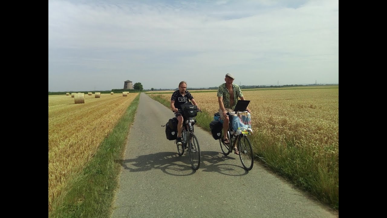 Fietsen van Arnhem naar Rome via Benjaminse. Dag 2, Limburg, Aken, Vennbahn