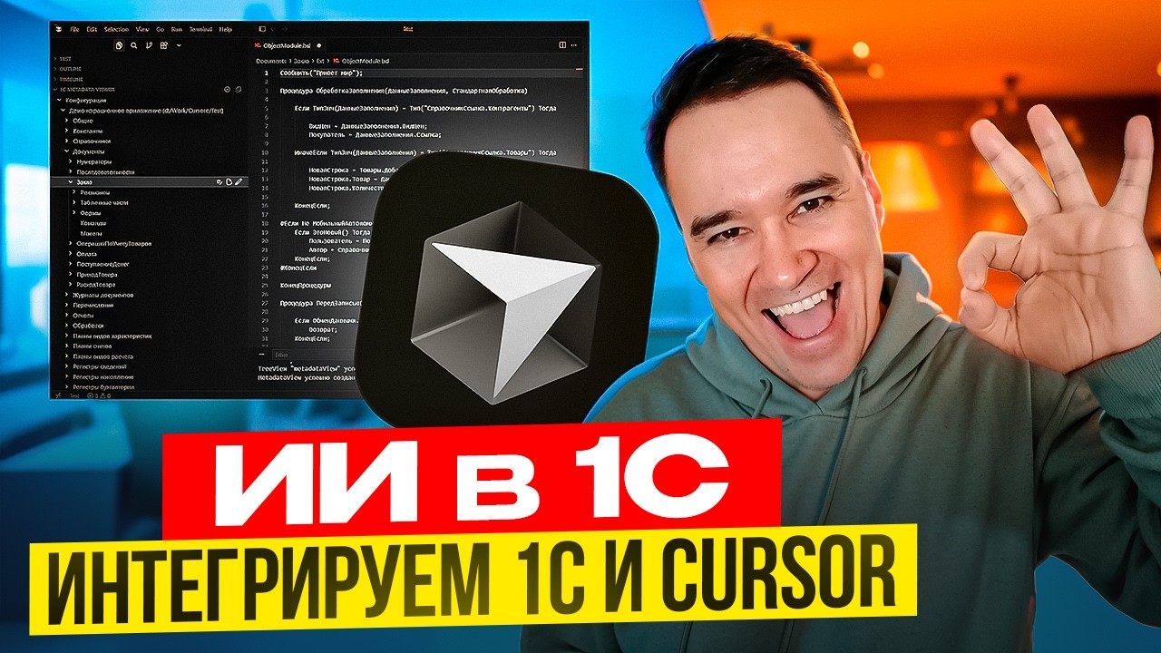 Вайб-кодинг в 1С: Интегрируем 1С и Cursor