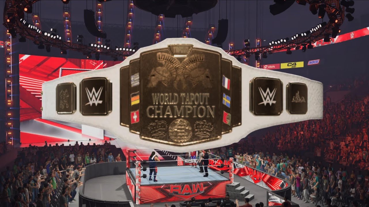 WWE 2K23 PS5 Men's Tapout Championship Match Doink the Clown vs Ace Gower Submission Only Match 4K