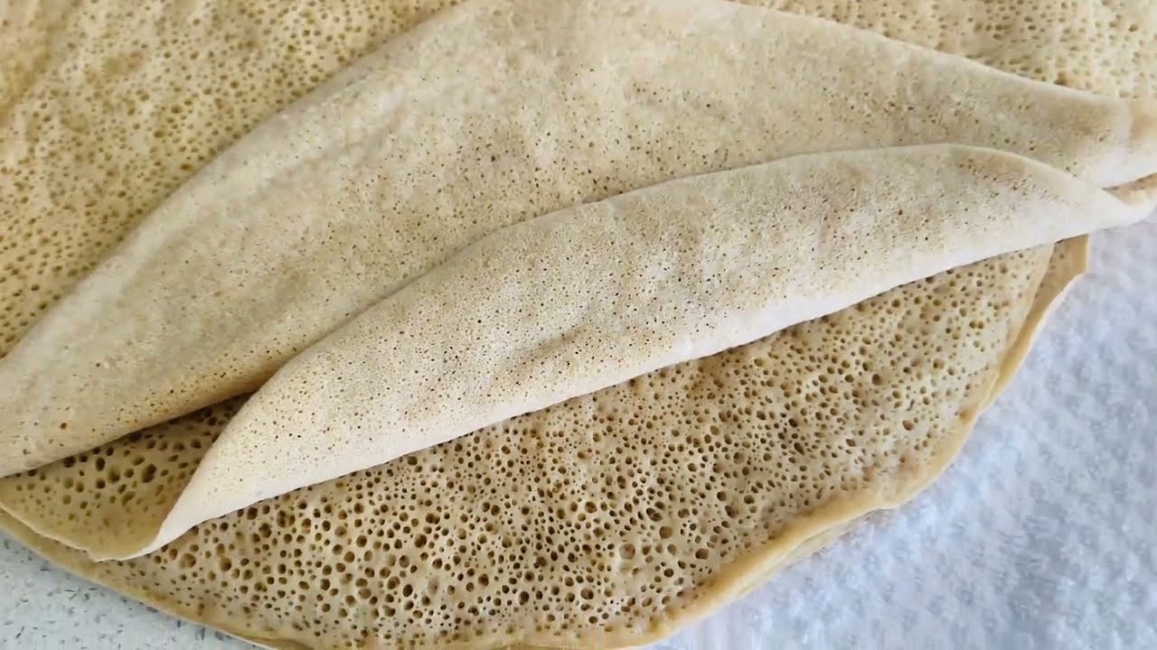 The  trial and error of making injera unfiltered!! Part 1- teff and all-purpose flour