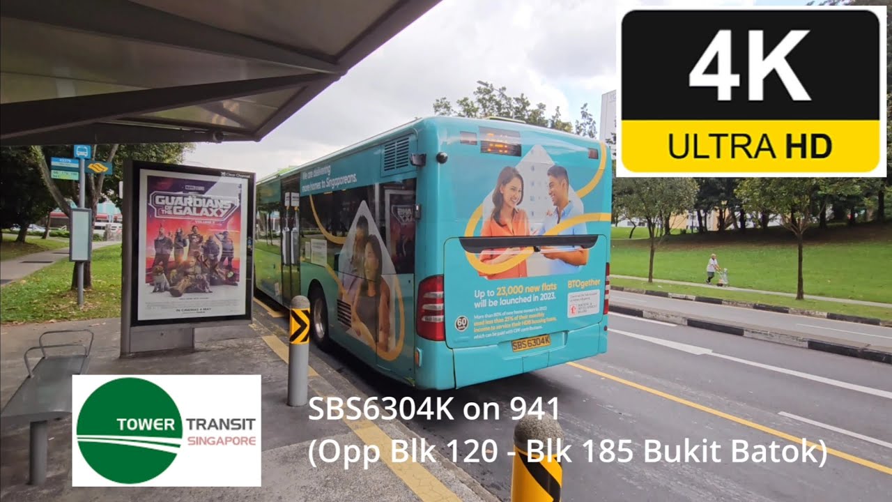 TTS Mercedes-Benz O530 Citaro Batch 1 (SBS6304K) on 941 (Opp Blk 120 - Blk 185 Bukit Batok)