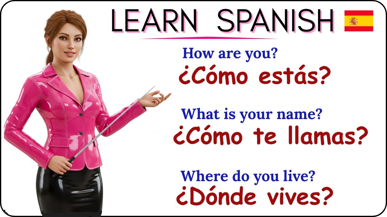 Everyday life, Common SPANISH Conversations You Must Know | Easy Spanish phrases | learn Spanish