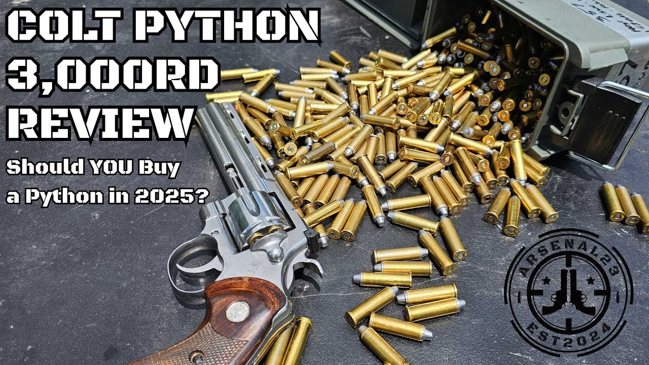Обзор Colt Python 3,000rd: стоит ли покупать Python в 2025 году?