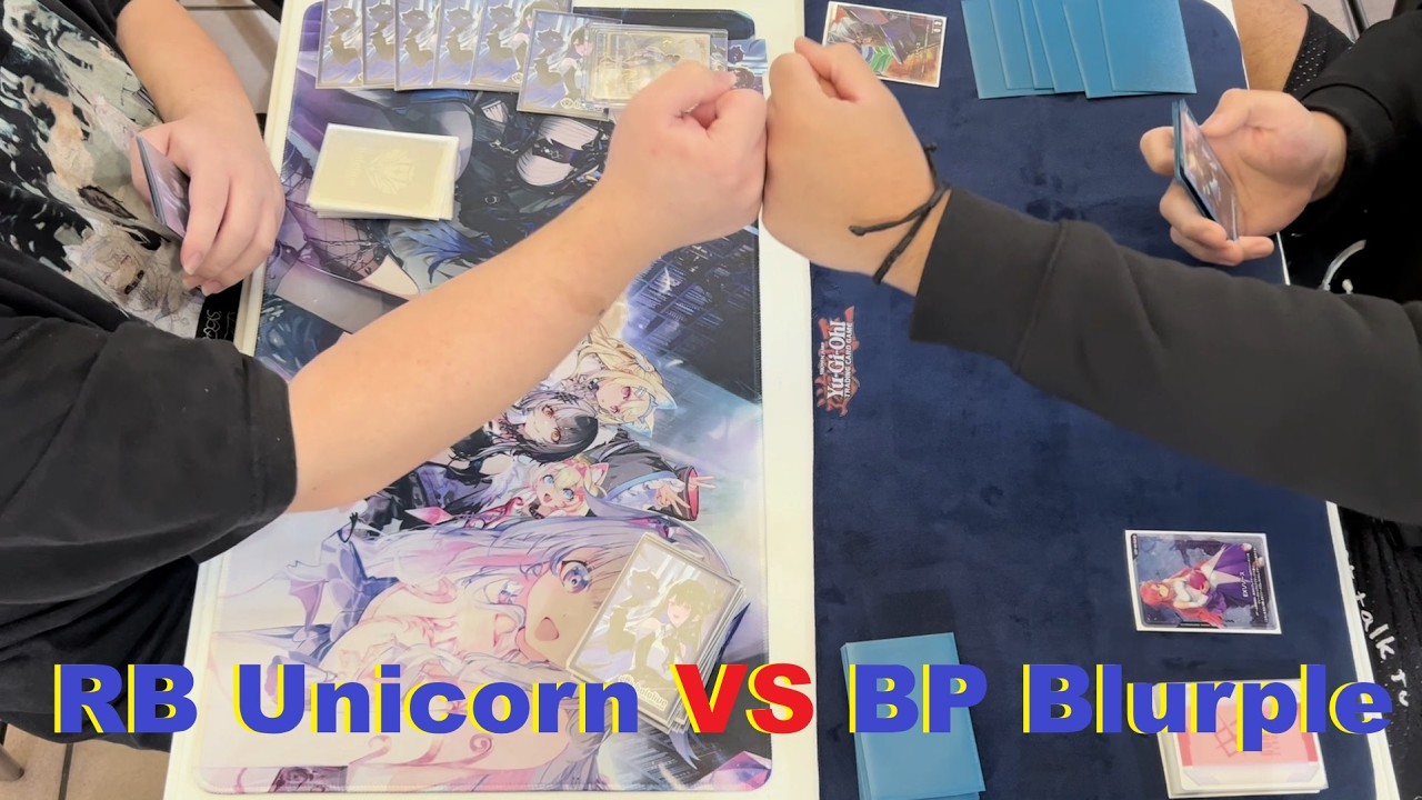 Round Three | Red Blue Unicorn vs Blue Purple Aggro | Gundam Card Game