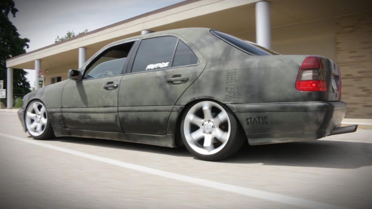 Mercedes C280 | Lowered on 17" Wheels | w202 | C-Class