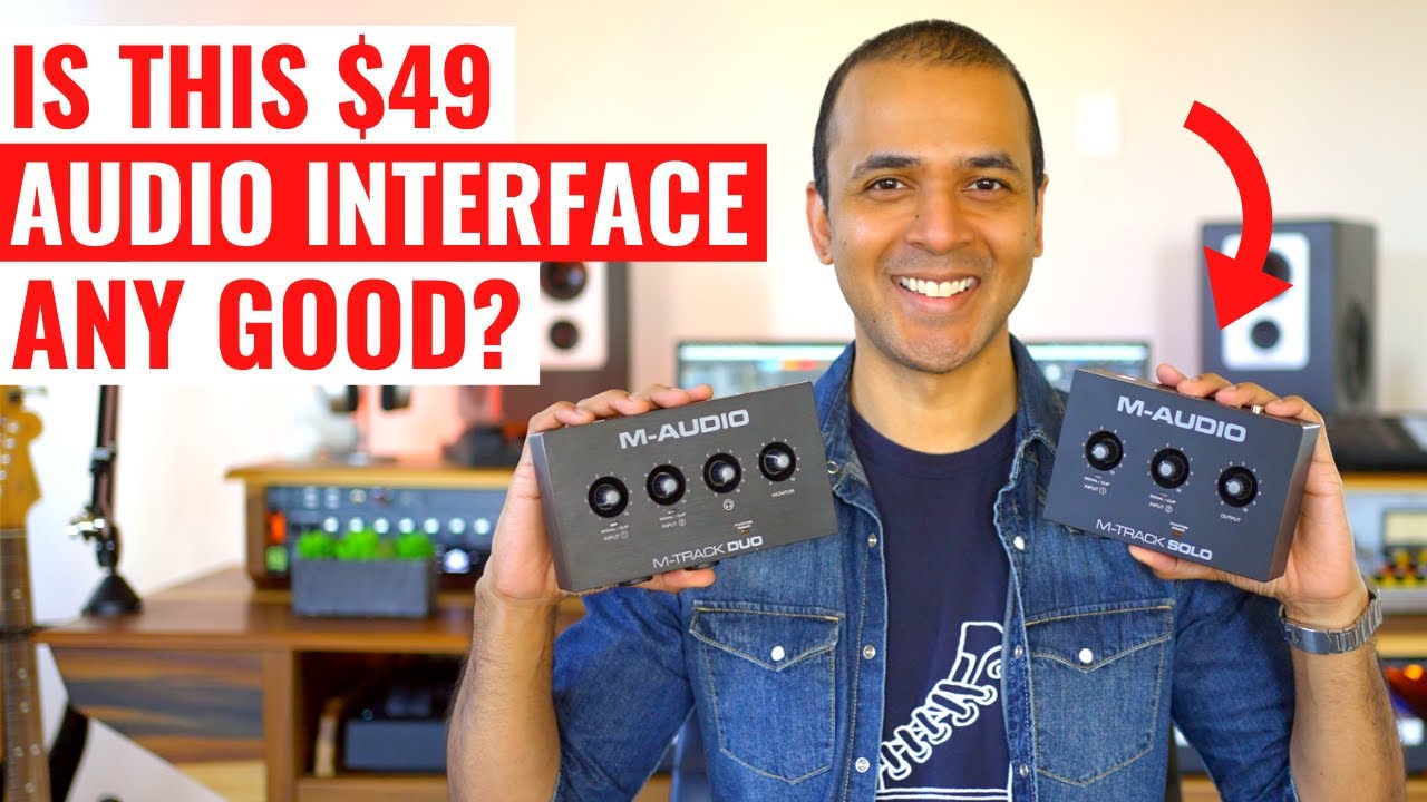 M-Audio M-Track Solo and Duo Review - BEST audio interface under $50!