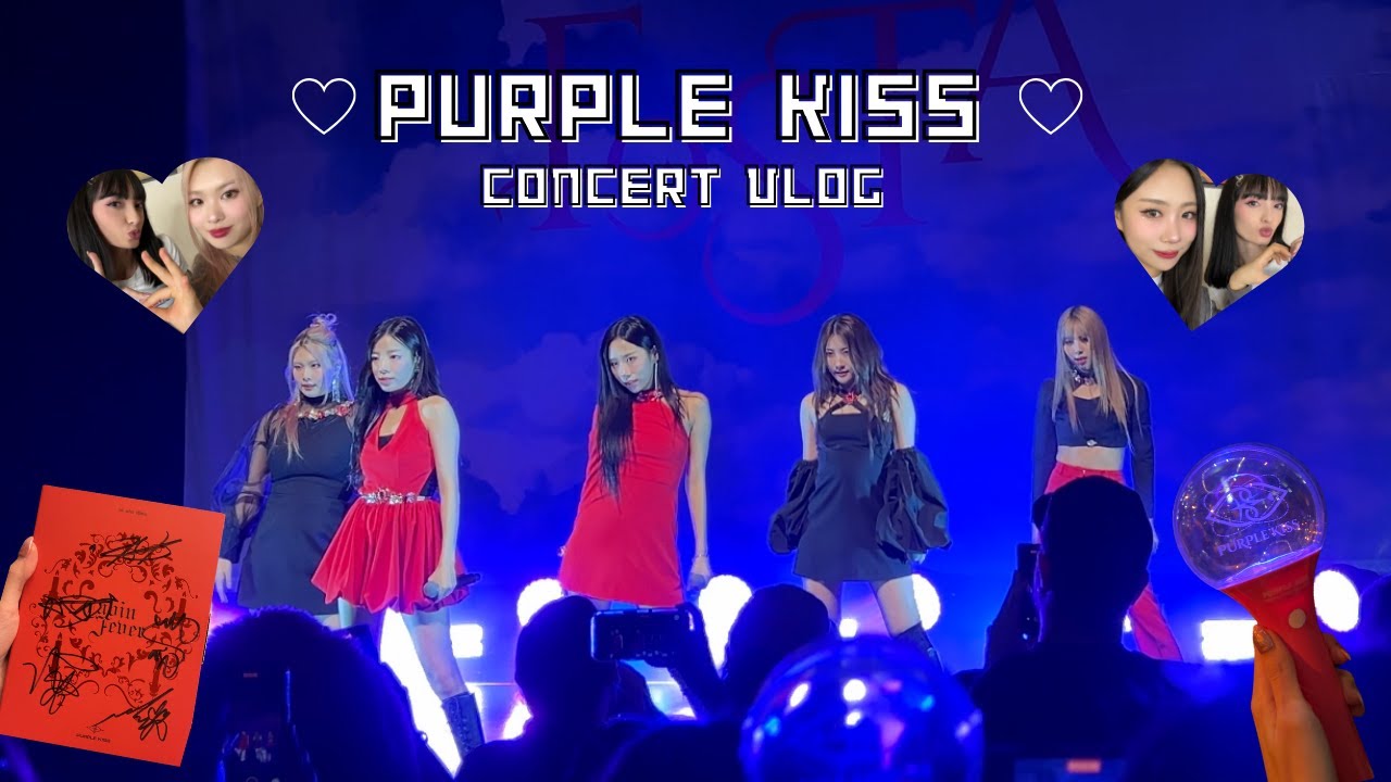 PURPLE KISS The Festa Tour in Phoenix ~ Concert Vlog 💜