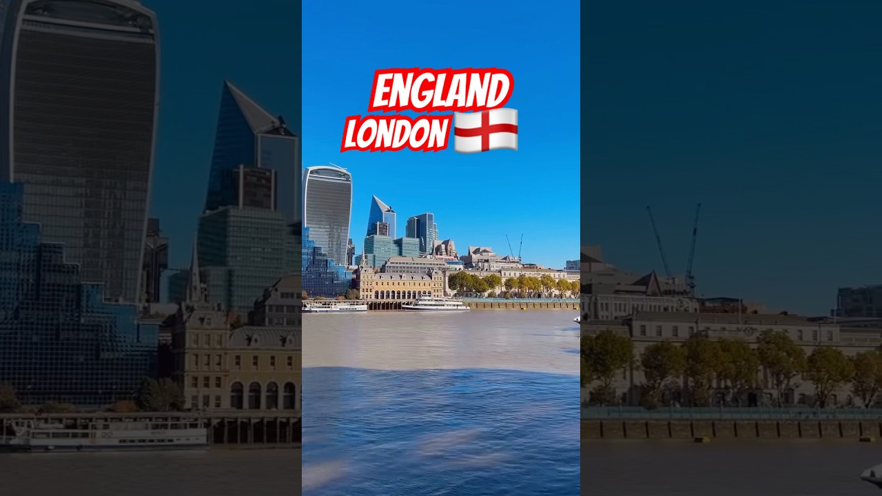 London Skyline View | South Bank & River Thames