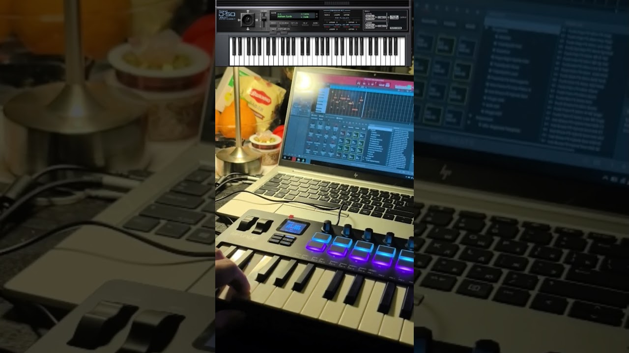 Олимпийское настроение + VST Roland D-50 #synthesizer #roland #mvave #vst #олимпиада