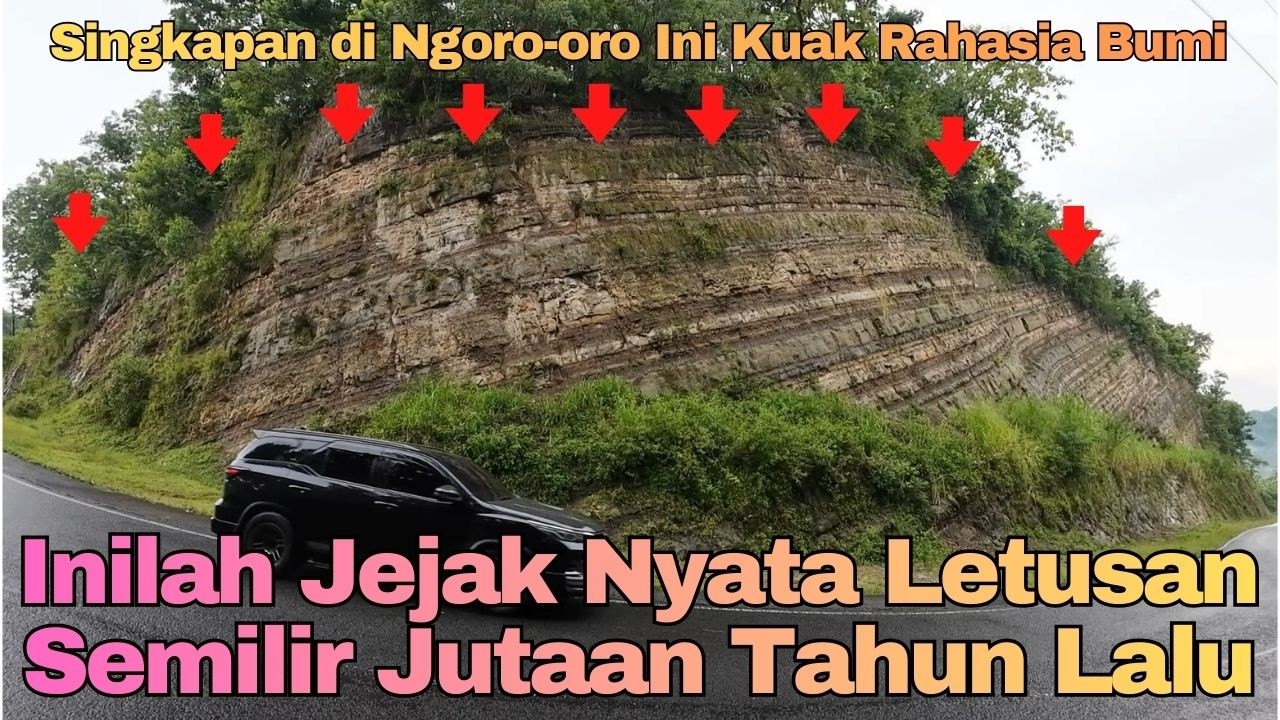 Inilah Rahasia Jutaan Tahun Hasil Letusan Gunung Api Purba Semilir