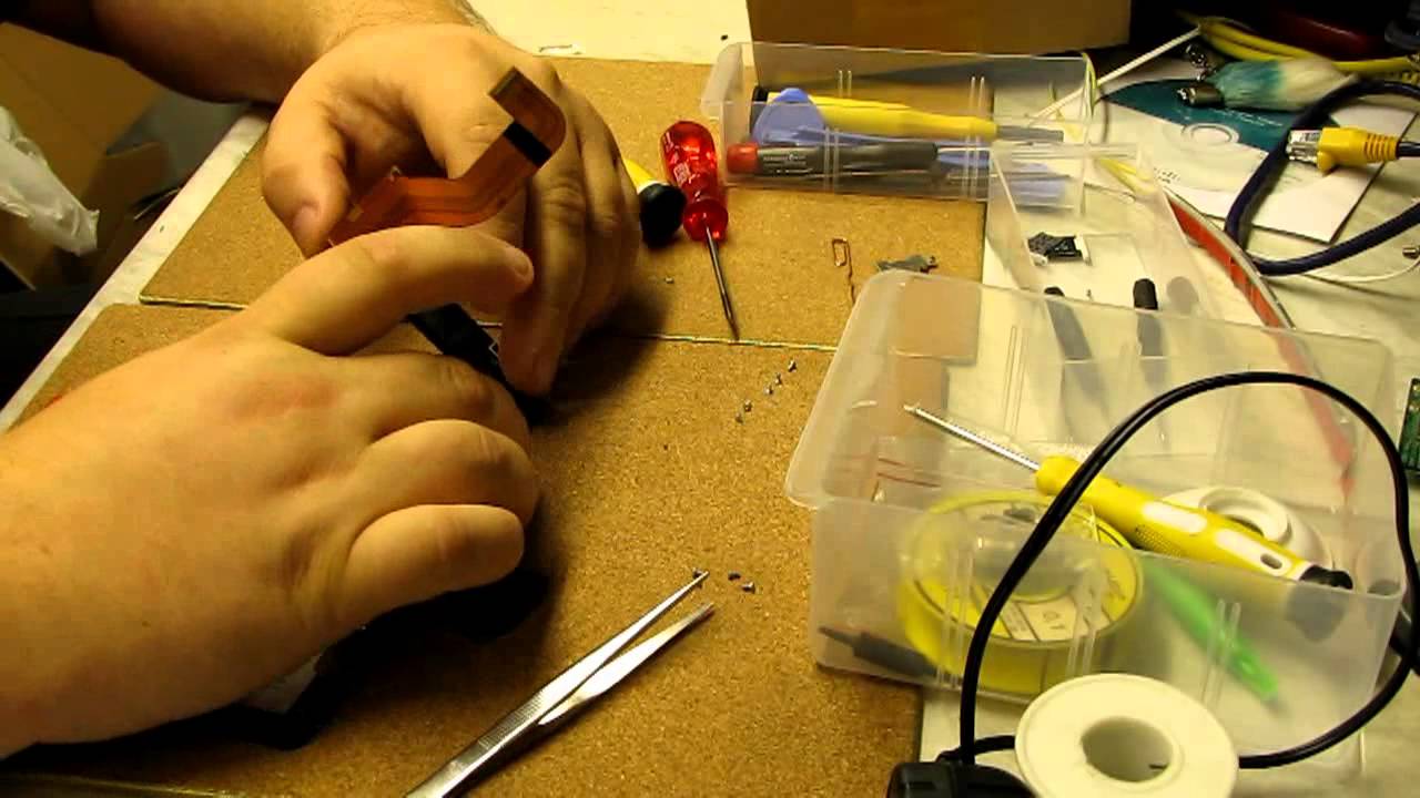 Lumia 1520 huoltoa etulasin+lcd vaihto