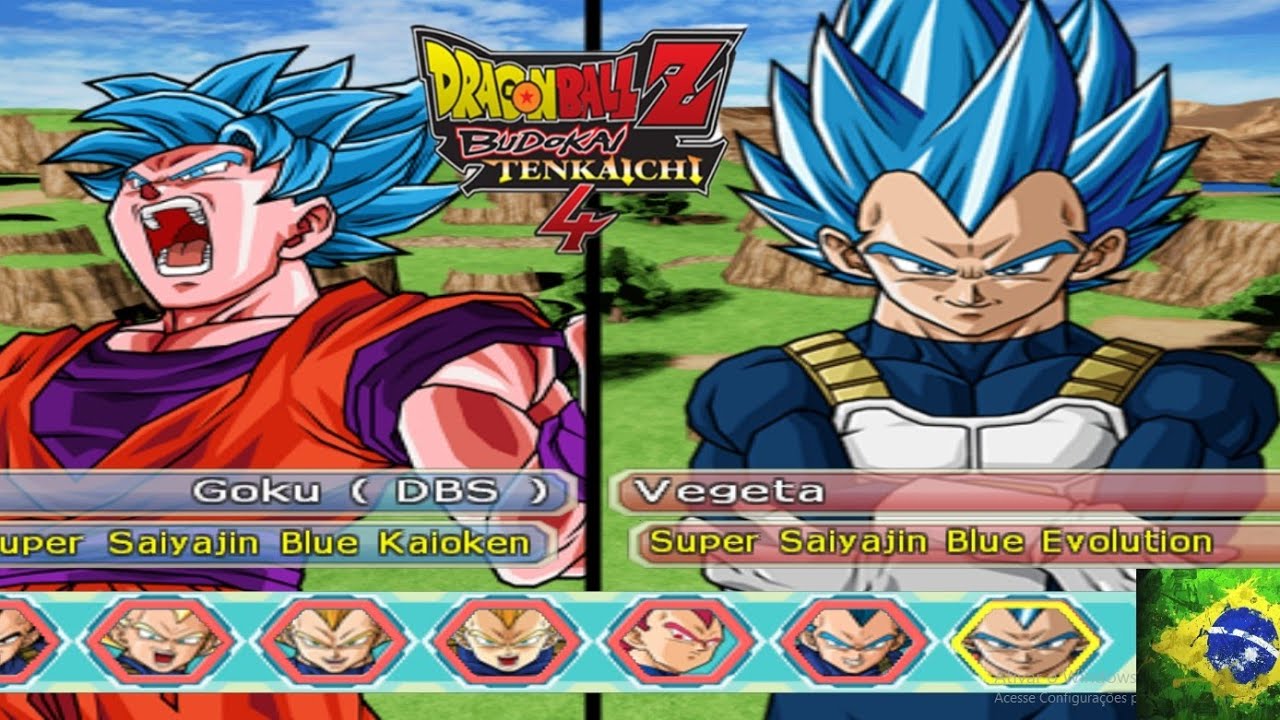 Goku e Gohan Vs Vegeta e Trunks . isso Deu Bom ? DBZ BT4 DUBLADO