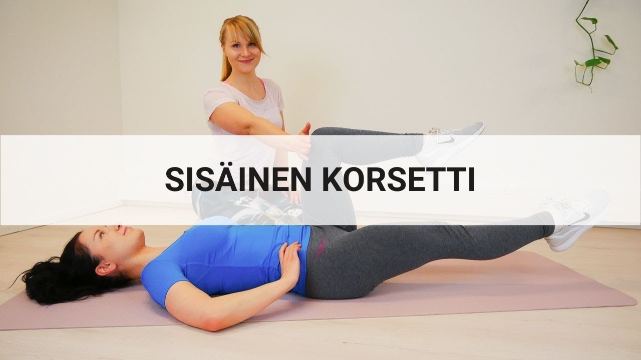 Millaisella kotitreenillä saa syvät vatsalihakset kuntoon - Treenaa sisäistä korsettia kotona