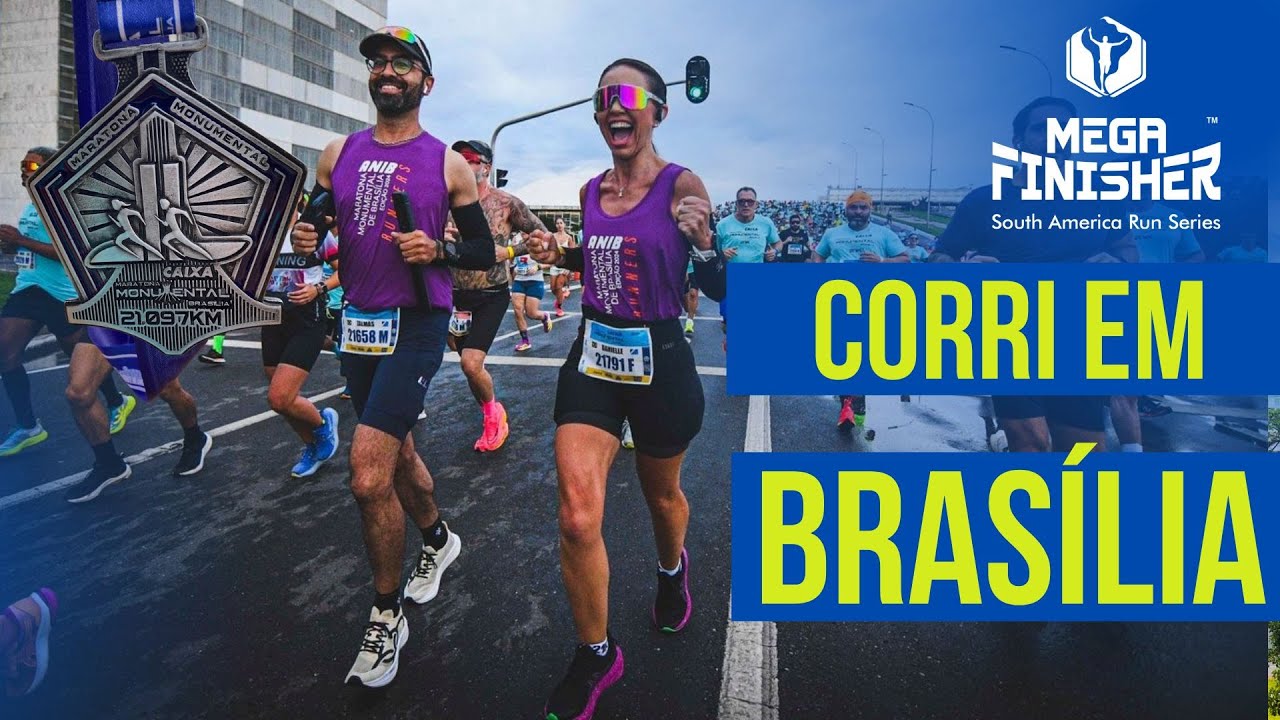 MARATONA MONUMENTAL DE BRASÍLIA 2024 MEGA FINISHER