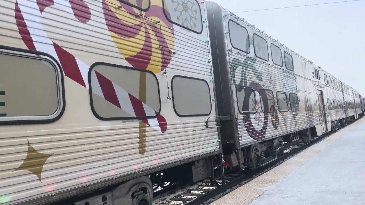 Metra 149 at Barrington with the holiday set on 1/20/2026