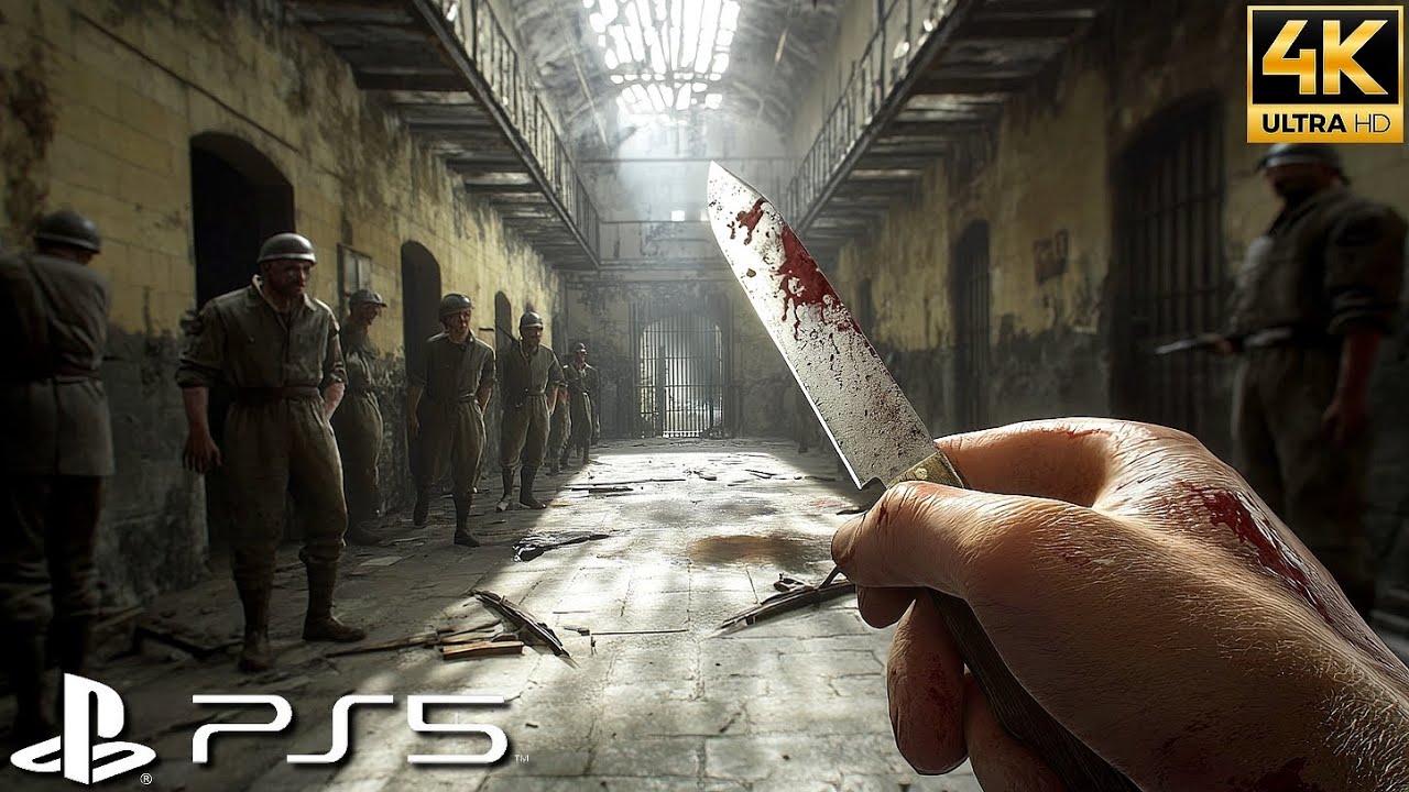 (PS5) Escape The Prison&trade; | Ultra Realistic Immersive Graphics Gameplay [4K 60FPS] Wolfenstein
