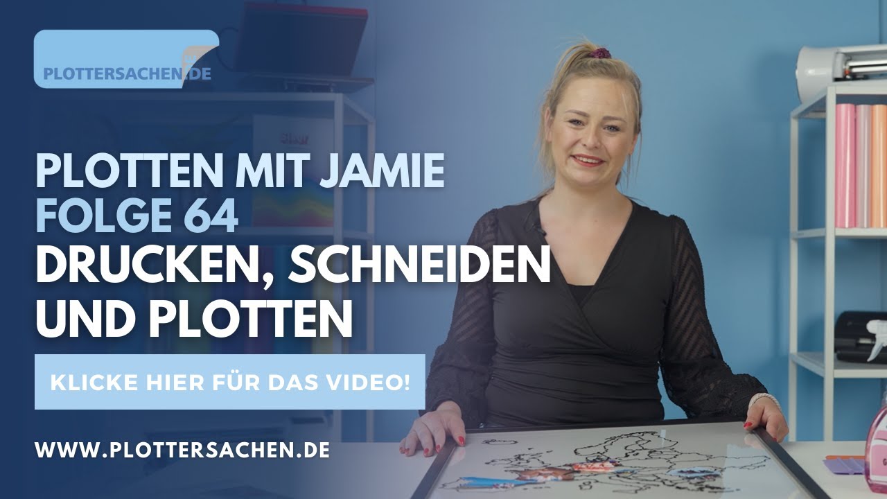Plotten mit Jamie - Folge 64 - Schneide verschiedene Vinylfolien mit dem Siser Romeo!