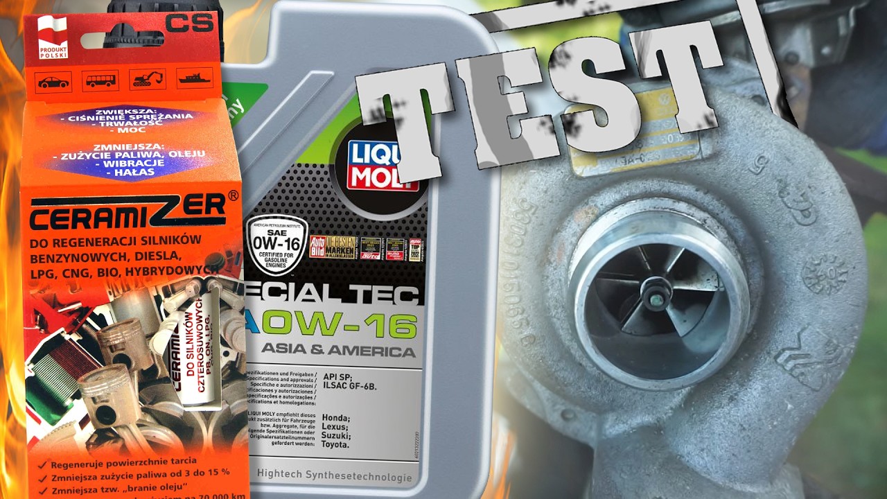 Ceramizer + Liqui Moly 0W16 Czy warto używać dodatku do oleju? Is it worth using this oil additive?