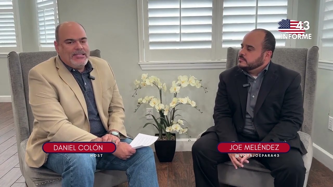 I-43: What strategies will Joe Mel&eacute;ndez use to promote growth and opportunities in our community?