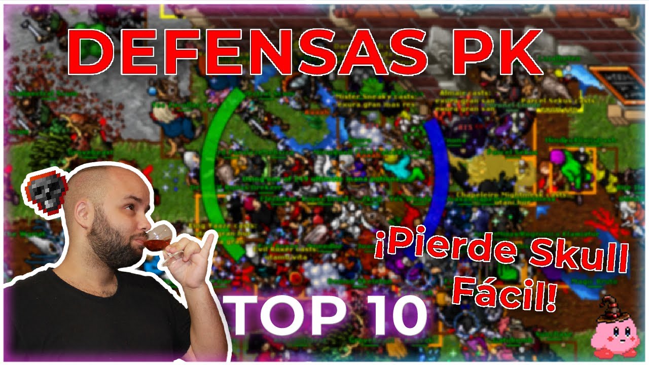 TOP 10 - LAS MEJORES defensas PK de Tibia 😈💀 [Para que GANES la WAR!]