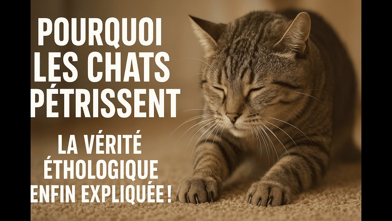 “Pourquoi les chats pétrissent : La vérité éthologique enfin expliquée !