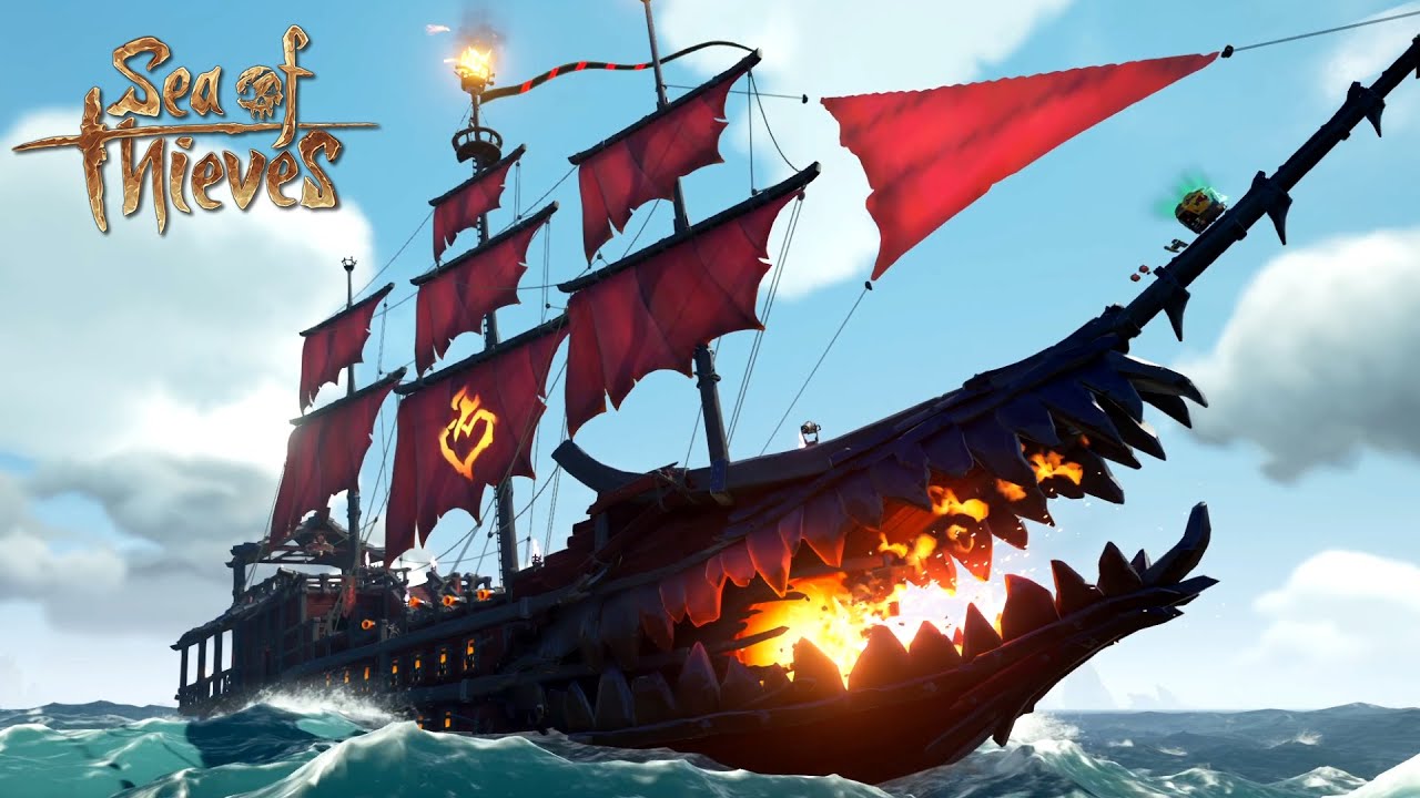 САМАЯ БОЛЬШАЯ ЛОДКА в Sea of ​​Thieves