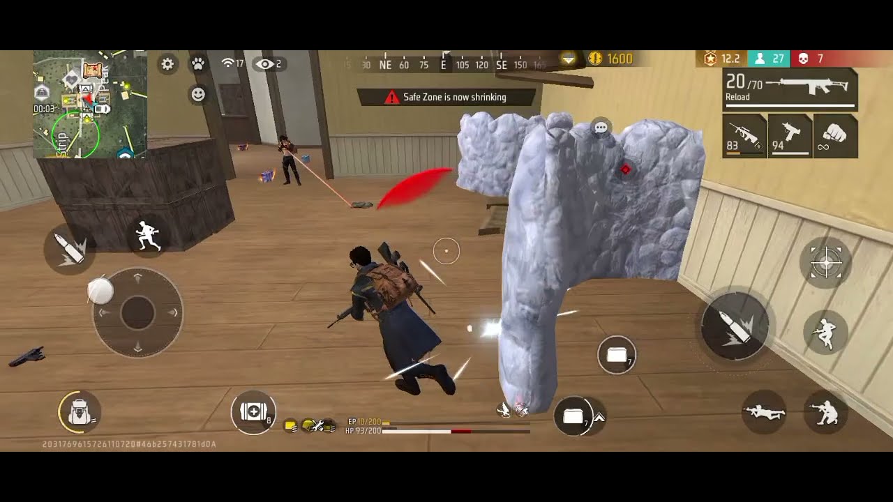 Free fire Fantastic headshot. 
