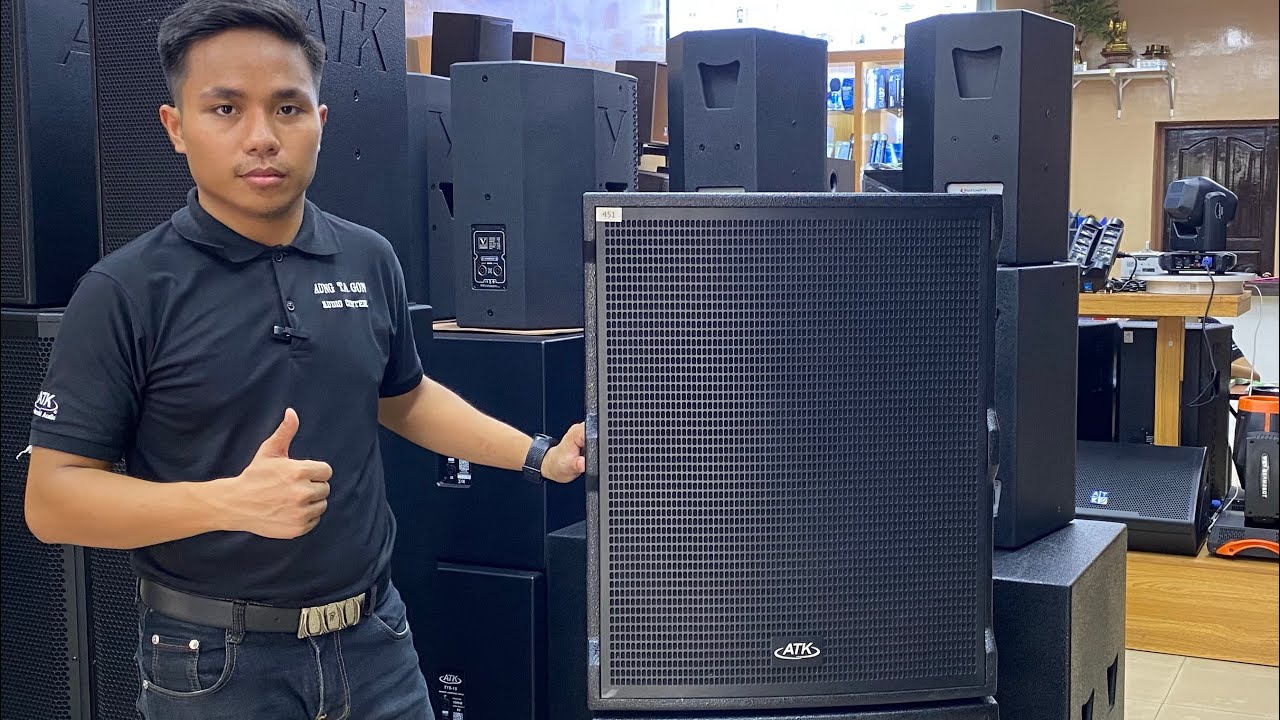 ATK FP-118 subwoofer overview
