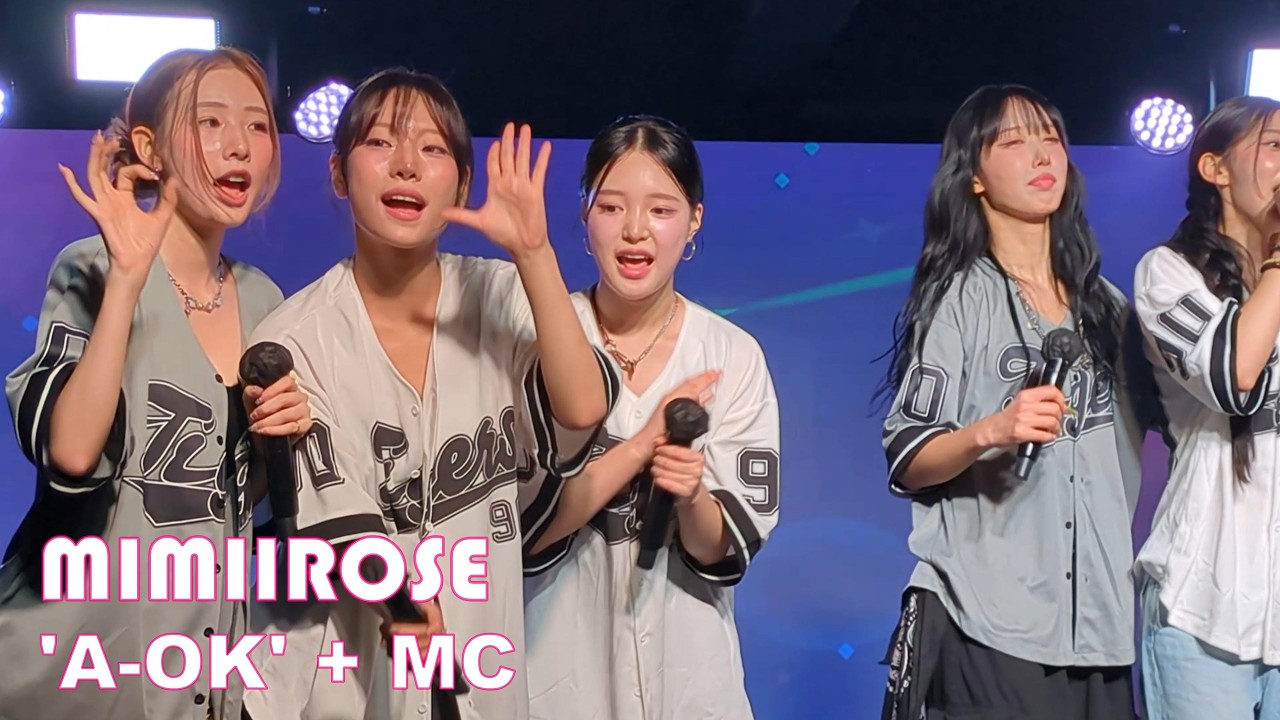 MIMIIROSE ( 미미로즈 ) - 'A-OK' + MC / 2025 MIMIIROSE LIVE EVENT IN JAPAN First Bloom Part 2 / 250906