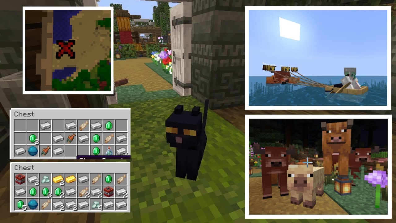 Uncharted seas, buried treasure, BLACK CAT ✩ Minecraft forever world