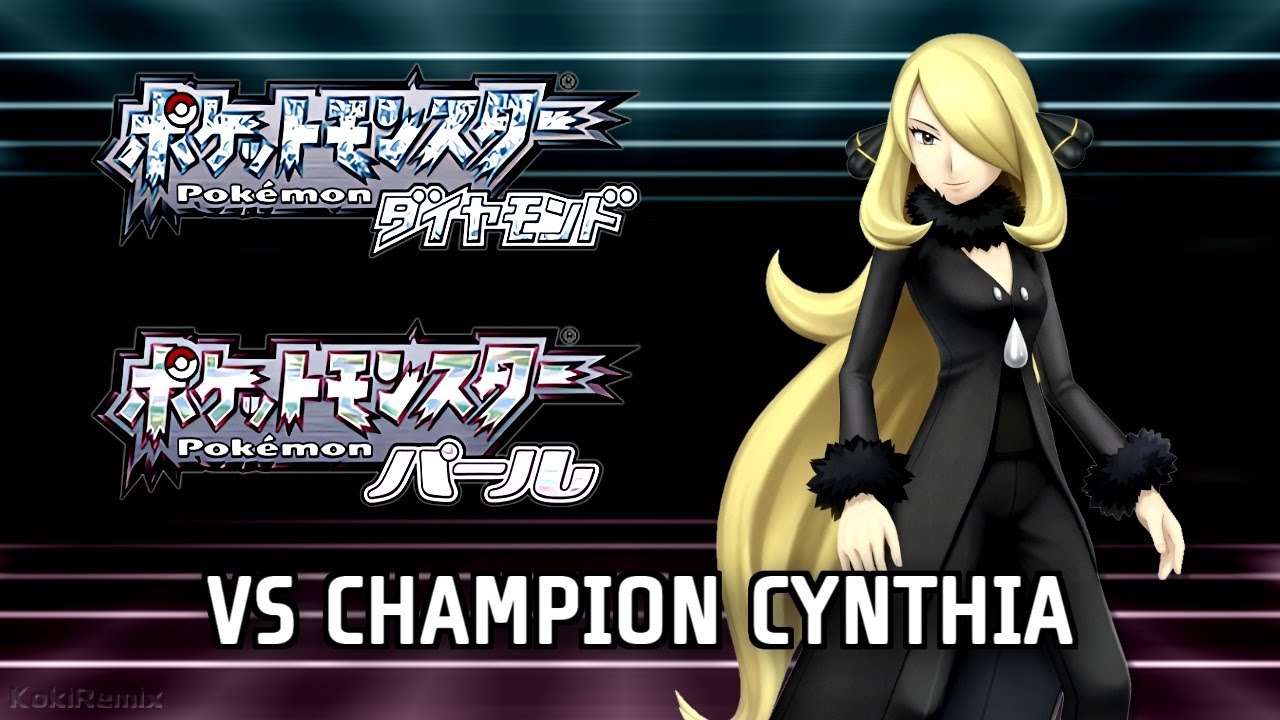 Pokémon Diamond & Pearl Champion Cynthia Battle Remix