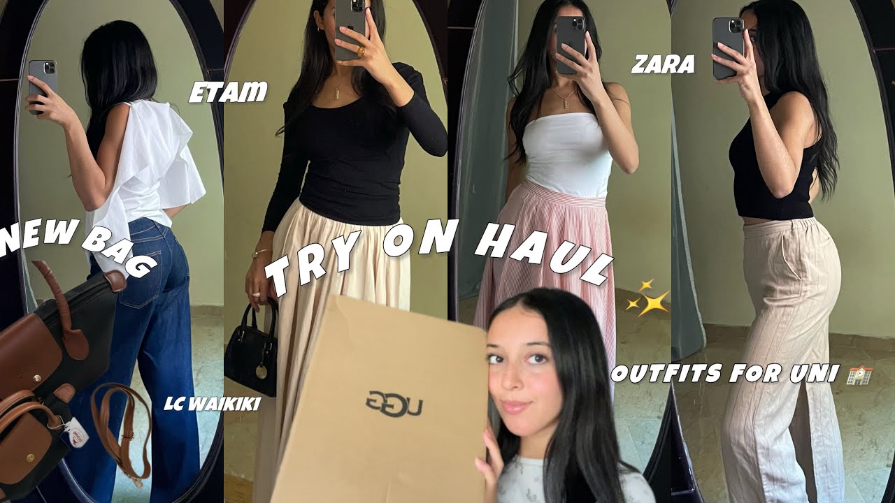 TRY-ON-HAUL WITH ME 🛍️👜 شنو شريت من الرباط + شنو وصلني 👚📦