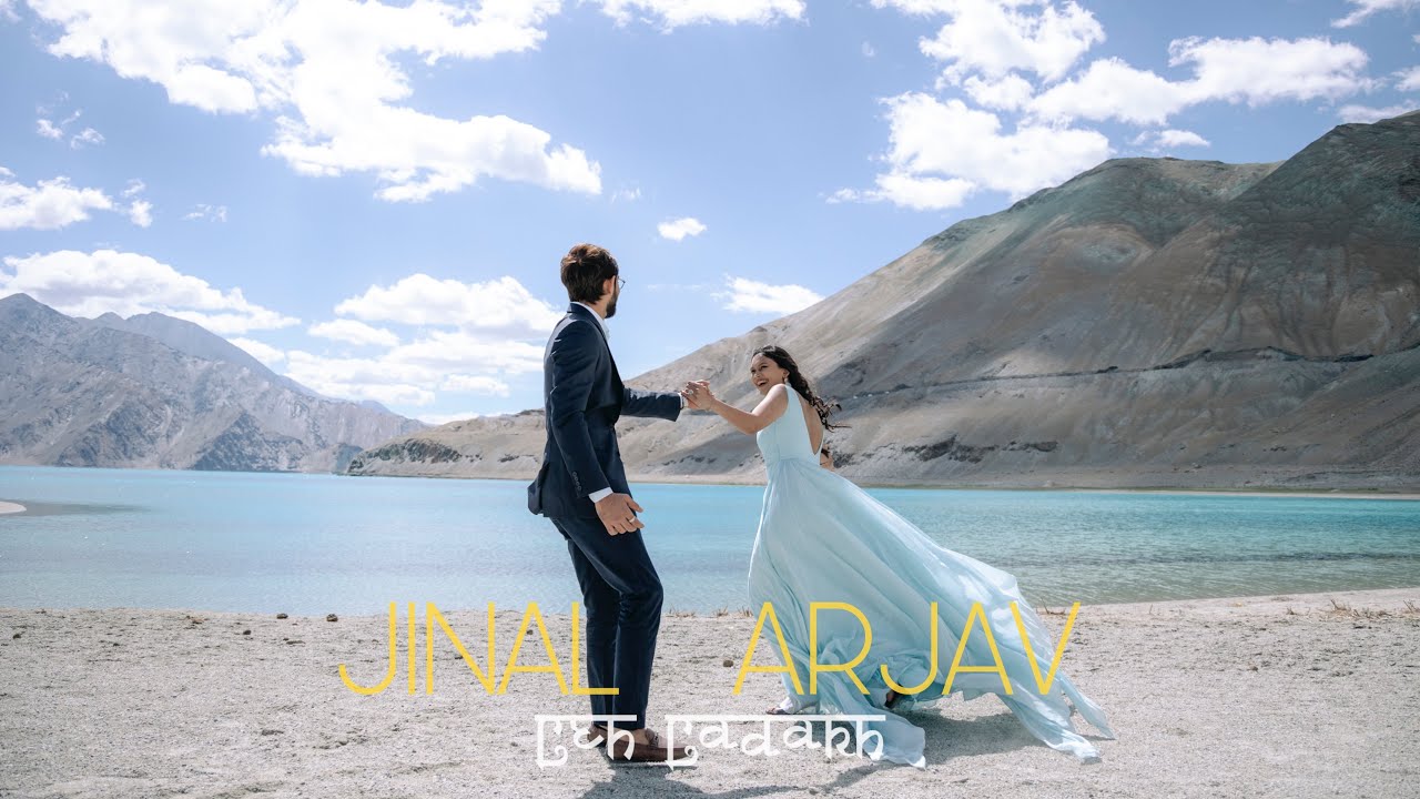 Pre-Wedding song of  Jinal & Arjav 2023 | FF Films | Leh Ladakh.