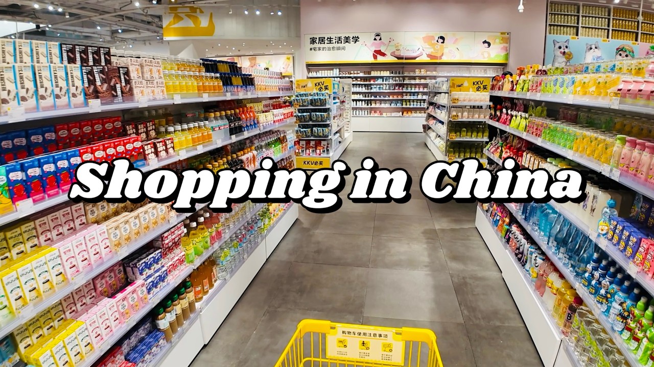 Shopping in China 💛 KKV, China's hottest lifestyle concept store, From snacks to beauty products