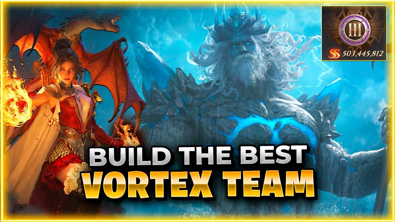 Как собрать лучшую команду Vortex! Руководство по команде Flora Dragonheir: Silent Gods x Dragons...