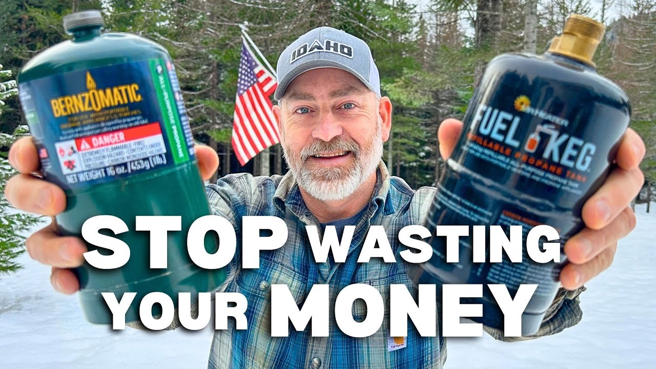 The Best Way to Quickly Refill 1 Pound Propane Tanks CHEAP!