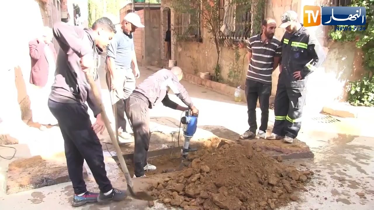 البليدة : الجزائرية للمياه تتدخل لتصليح شبكة المياه بحي العبزيز ببوقرة بعد تقرير بثته قناة النهار