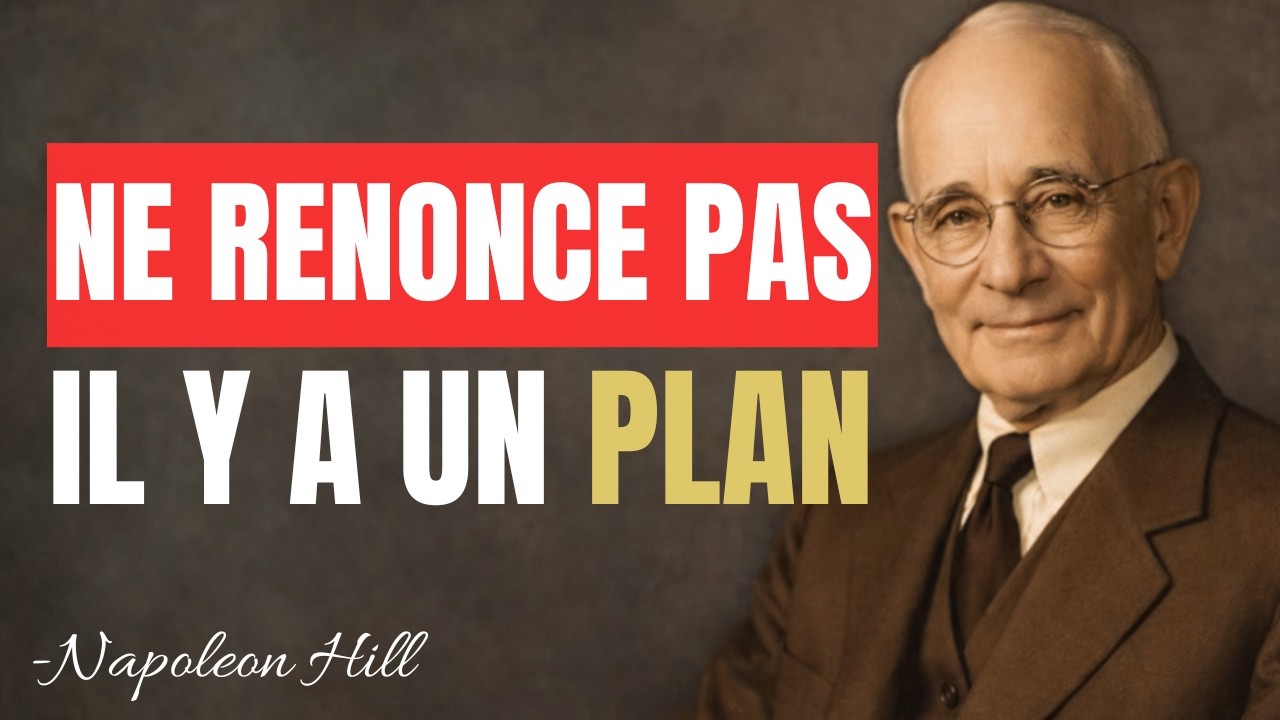 Ta Difficulté Peut Être le Signe que la Prospérité Est Proche – Napoleon Hill