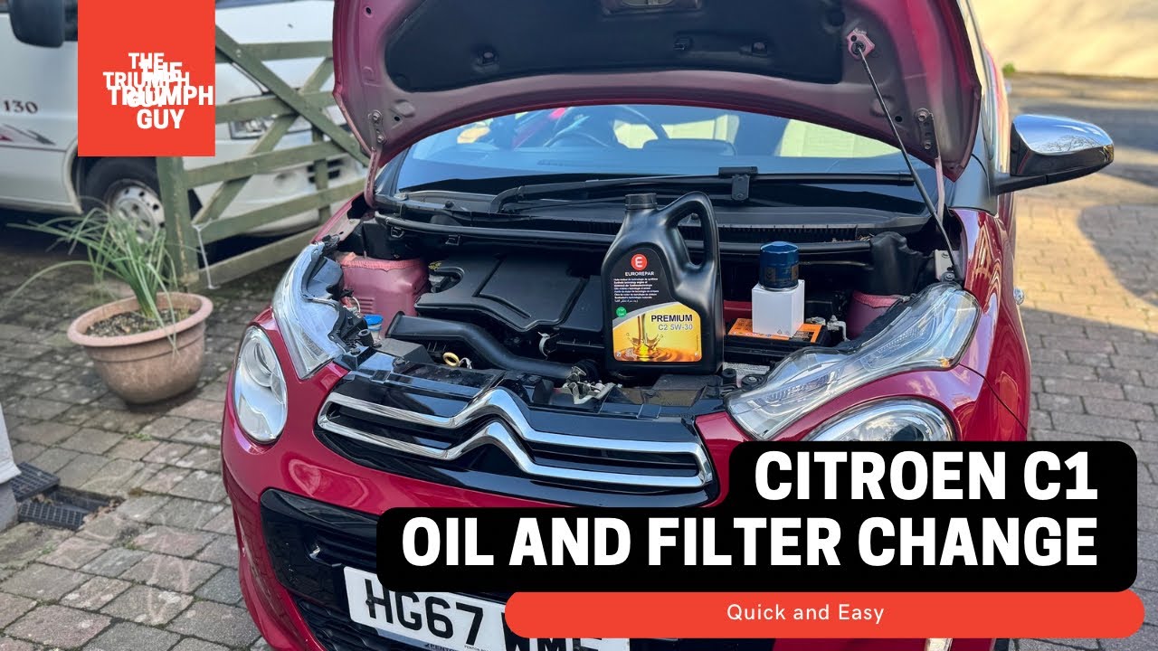 Замена масла и фильтра Citroën C1 — пошаговое руководство своими руками!