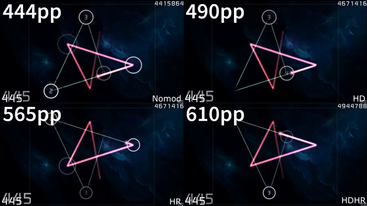 ulko - sink to the deep sea world x Casa Sola [Sunken EX] | nomod vs HD vs HR vs HDHR