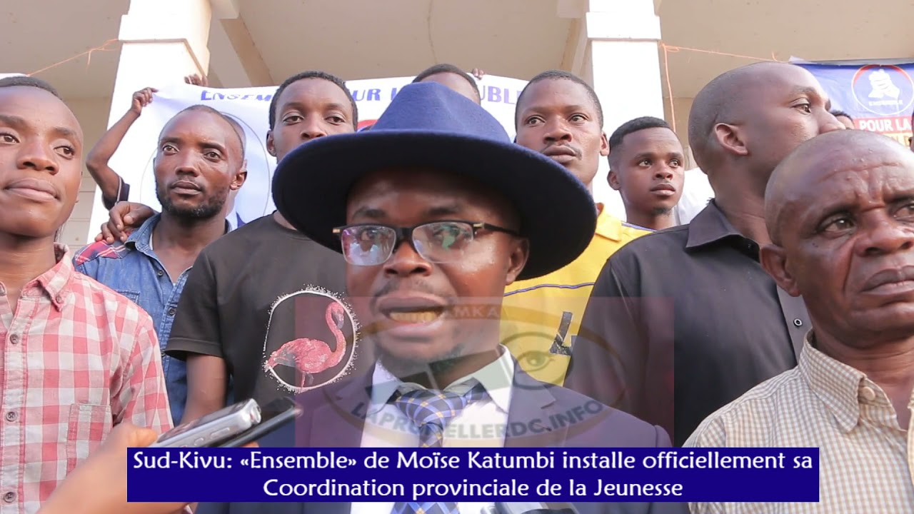 Sud-Kivu: «Ensemble» installe officiellement sa Coordination de la Jeunesse