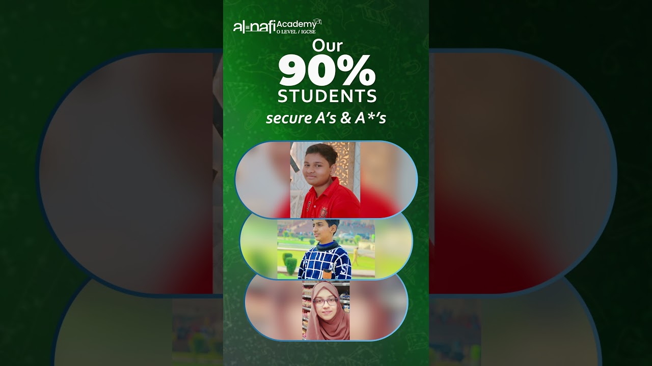 Boost Your O Level / IGCSE Scores with Al Nafi Academy's Crash Course | Enroll Now & Save 10%!