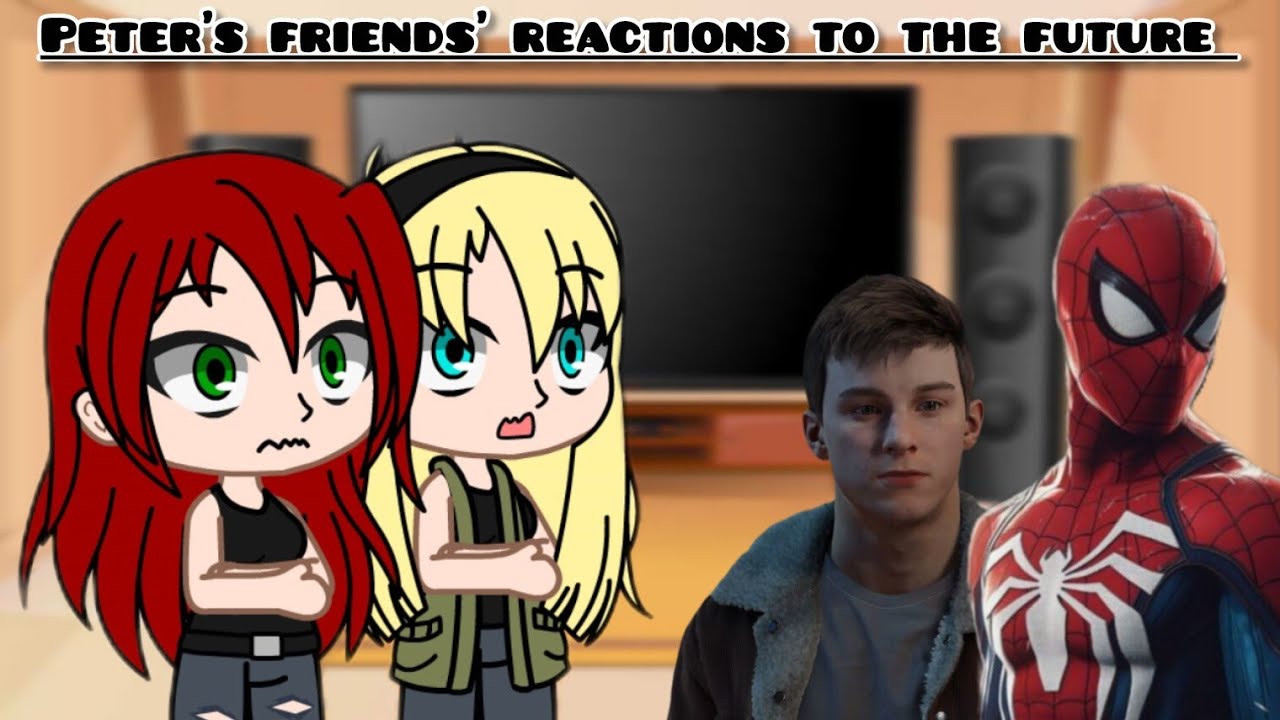 Peter's friends' reactions to the future 