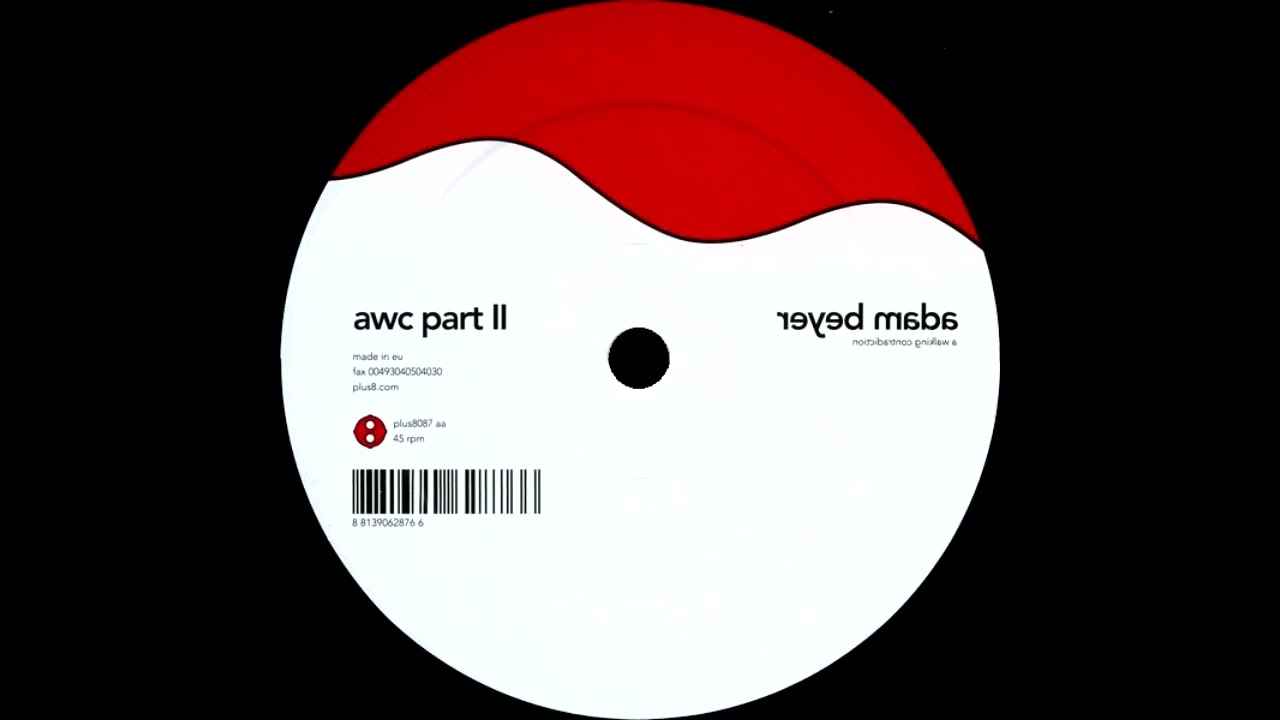 Adam Beyer - A Walking Contradiction (Part 2)
