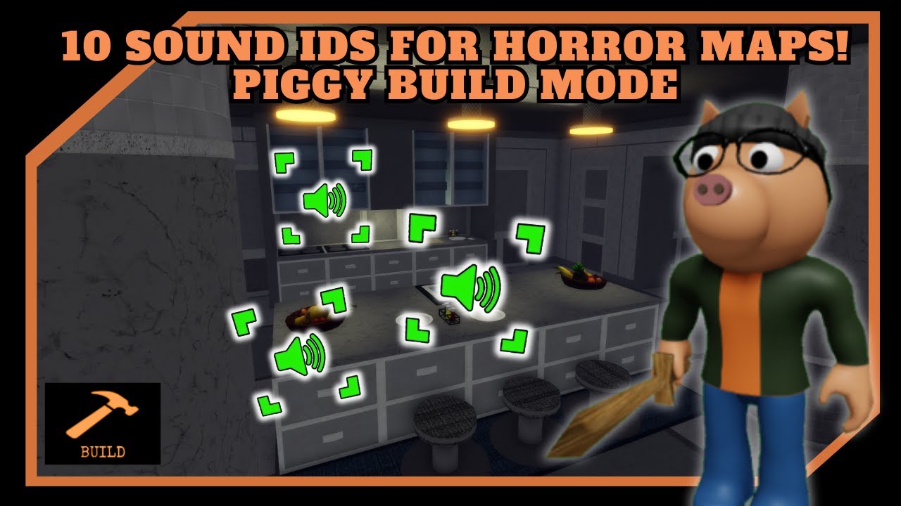 🔊 | 10 Horror Sound IDs For Your Builds! | Piggy: Build Mode